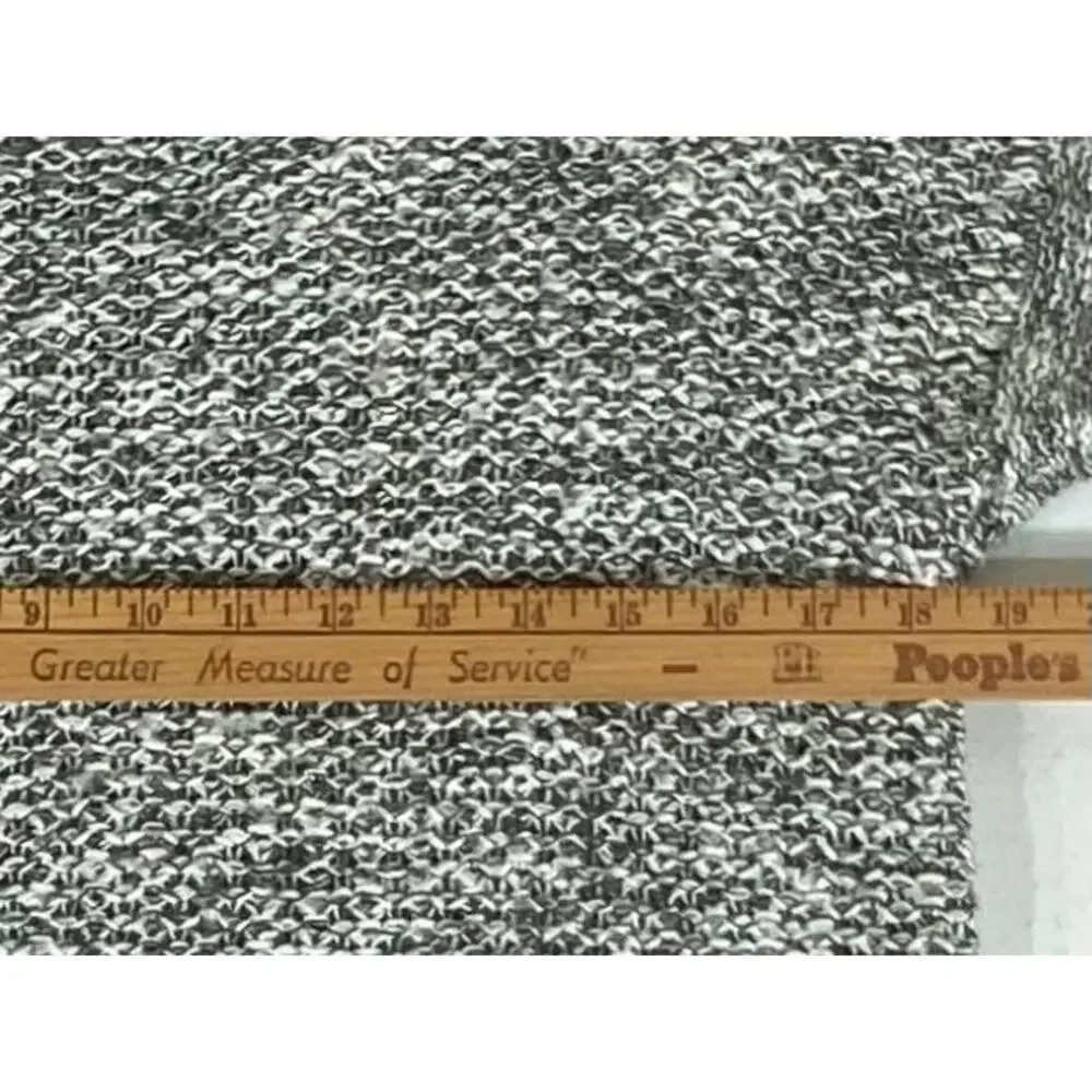 Aeropostale Womens Sweater Size‎ XL (Medium) Gray White Marled Scoop Neck